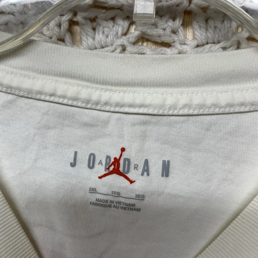AIR Jordan Zion T-Shirt Men's Sz 3XL White‎ Williamson Number One Graphic